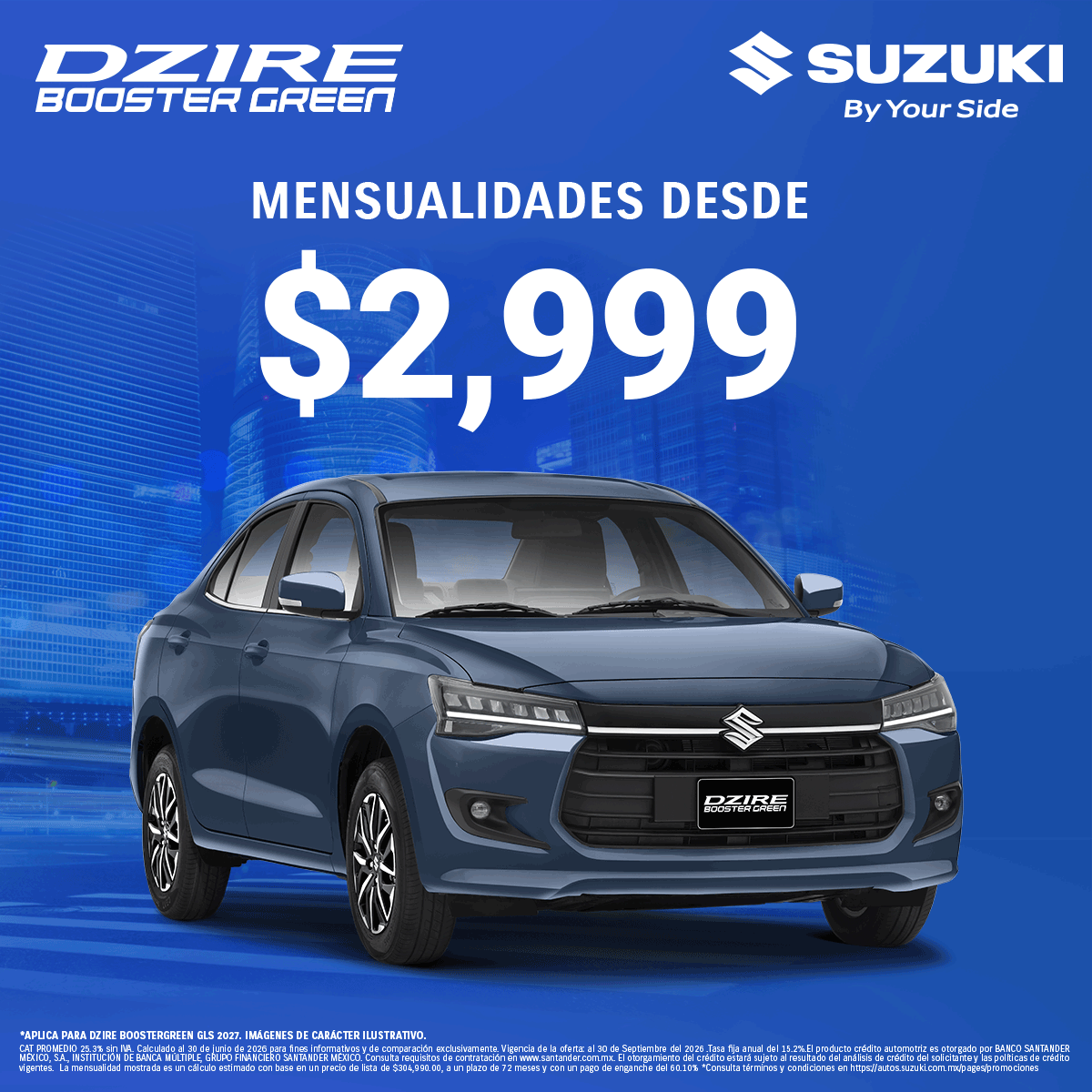 DZIRE BOSSTER GREEN